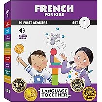 英語とフランス語学習教材セット Amazon.co.jp: ZeenKind フランス語英語トーキング学習ブック 2